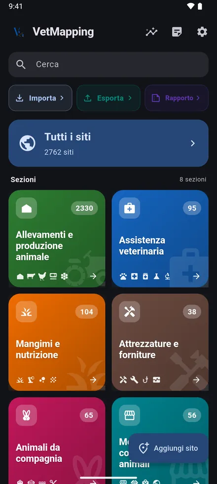 Impostazioni › Tema: Auto segue il telefono, oppure scegli Chiaro o Scuro.